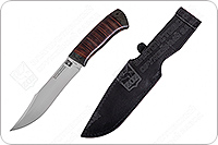 Нож Волк наборная кожа, 95х18, текстолит : фото 2