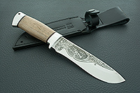 Нож Дуплет орех, 95х18, алюминий : фото 11