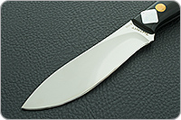 Нож Зубр накладки текстолит, 95х18, цельнометаллический : фото 3