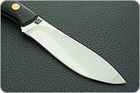 Нож Зубр накладки текстолит, 95х18, цельнометаллический : фото 4