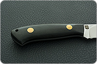 Нож Зубр накладки текстолит, 95х18, цельнометаллический : фото 5