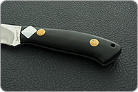 Нож Зубр накладки текстолит, 95х18, цельнометаллический : фото 6