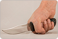 Нож Клычок наборная кожа, 95х18, текстолит : фото 4