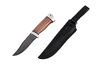 Нож Клычок орех, нержавеющий дамаск, алюминий : фото 2