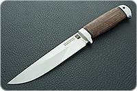 Нож Лиса орех, 95х18, алюминий : фото 2