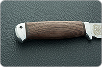 Нож Лиса орех, 95х18, алюминий : фото 5