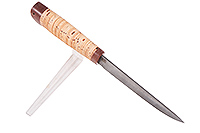 Нож Пума береста, нержавеющий дамаск, текстолит : фото 3