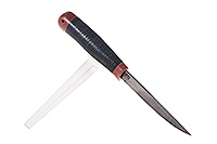 Нож Пустельга наборная кожа, нержавеющий дамаск, текстолит : фото 3