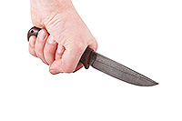 Нож Пустельга наборная кожа, нержавеющий дамаск, текстолит : фото 4