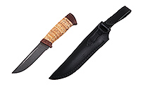 Нож Риф береста, нержавеющий дамаск, текстолит : фото 2