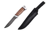 Нож Риф орех, нержавеющий дамаск, алюминий : фото 2