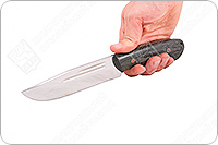 Нож Секач накладки микарта, 95х18, цельнометаллический : фото 5