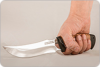 Нож Сокол береста, 95х18, текстолит : фото 4