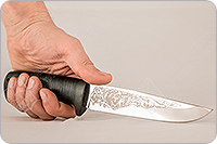 Нож Стерж наборная кожа, 95х18, текстолит : фото 4