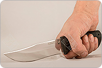 Нож Таганай наборная кожа, 95х18, текстолит : фото 4