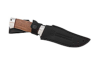 Нож Таганай орех, нержавеющий дамаск, алюминий : фото 3