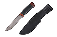 Нож Таежная стрела наборная кожа, нержавеющий дамаск, текстолит : фото 2