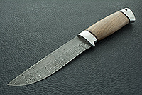 Нож Таежная стрела орех, нержавеющий дамаск, алюминий : фото 2