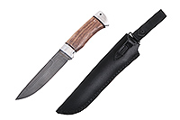 Нож Таежный орех, нержавеющий дамаск, алюминий : фото 2