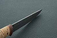 Нож Турист береста, нержавеющий дамаск, текстолит : фото 8