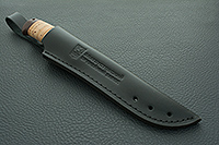 Нож Турист береста, нержавеющий дамаск, текстолит : фото 10