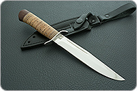 Нож Финка - 1 береста, 95х18, текстолит : фото 9