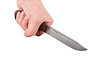 Нож Финка - 2 наборная кожа, нержавеющий дамаск, текстолит : фото 4