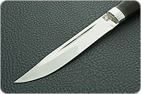 Нож Финка  граб (черное дерево), 95х18, алюминий : фото 3