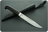 Нож Финка  граб (черное дерево), 95х18, алюминий : фото 9