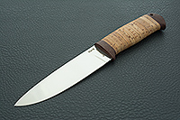 Нож Шашлычный береста, 95х18, текстолит : фото 2