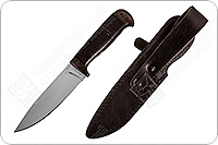 Нож Шашлычный наборная кожа, 95х18, текстолит : фото 2