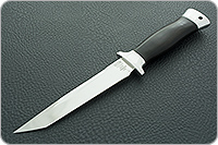 Нож Н20 Командор граб (черное дерево), 95х18, алюминий : фото 2