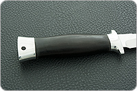 Нож Н20 Командор граб (черное дерево), 95х18, алюминий : фото 5