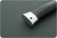 Нож Н20 Командор граб (черное дерево), 95х18, алюминий : фото 7