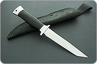 Нож Н20 Командор граб (черное дерево), 95х18, алюминий : фото 10