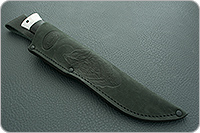 Нож Н20 Командор граб (черное дерево), 95х18, алюминий : фото 11