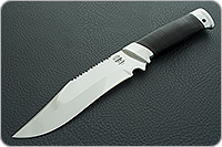 Нож Н73 Каспий наборная кожа, эи-107, алюминий : фото 2