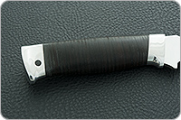 Нож Н73 Каспий наборная кожа, эи-107, алюминий : фото 5