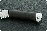 Нож Н73 Каспий наборная кожа, эи-107, алюминий : фото 6