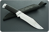 Нож Н73 Каспий наборная кожа, эи-107, алюминий : фото 9