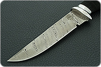 Нож Н8 Лондон-Спецназ микропористая резина, контрастный дамаск, алюминий : фото 3