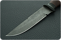 Нож Н8-Спецназ мореный орех, черный дамаск, текстолит : фото 3