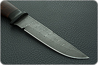 Нож Н8-Спецназ мореный орех, черный дамаск, текстолит : фото 4