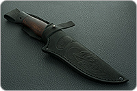 Нож Н8-Спецназ мореный орех, черный дамаск, текстолит : фото 11