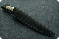 Нож Н25 Виконт накладки карельская береза, эи-107, цельнометаллический : фото 8