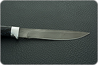 Нож Н57 Змеелов смола, черный дамаск, алюминий : фото 8