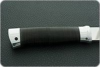 Н76 Бурят наборная кожа, 95х18, алюминий : фото 2