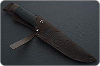 Нож Н1 Рыцарь наборная кожа, 95х18, текстолит : фото 6