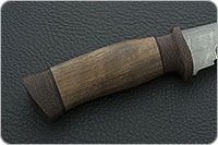 Нож Н8-Спецназ орех, черный дамаск, текстолит : фото 5