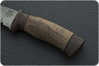 Нож Н8-Спецназ орех, черный дамаск, текстолит : фото 6